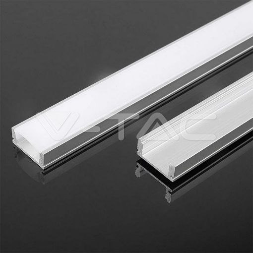 Slika V-TAC ALU profil za LED traku 17,4×7×2000 mm