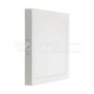 Slika V-TAC LED panel nadgradni 18W 1980lm 4000K IP20 bela