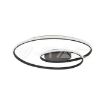 Slika V-TAC LED dekorativna svetiljka Ø 620 × h 50 mm 48W 5150lm 4000K IP20 crna