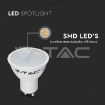 Slika V-TAC LED sijalica GU10 4.5W 400lm 3000K