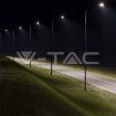 Slika V-TAC LED ulična svetiljka Samsung 100W 13500 lm 4000K IP65 sivo kućište