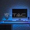 Slika V-TAC LED traka 10W/m 840lm/m Plava IP67