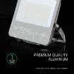Slika V-TAC LED reflektor CREE 100W 11480 lm 4000K IP65 crno kućište