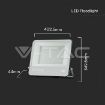 Slika V-TAC LED reflektor Samsung 200W 17540 lm 6500K IP65 crno kućište