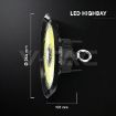 Slika V-TAC LED UFO Highbay svetiljka CREE 100W 15500 lm 6500K IP65 crno kućište