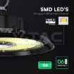 Slika V-TAC LED UFO Highbay svetiljka CREE 150W 23250 lm 4000K IP65 crno kućište