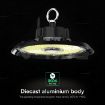 Slika V-TAC LED UFO Highbay svetiljka CREE 150W 23250 lm 4000K IP65 crno kućište