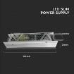 Slika Led Napajanje 220/24V DC 120w, 5A, IP20 Metal Slim dim. 190 x 50 x 31 mm - Garancija 2 godine, Proizvodnja "V-TAC"