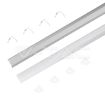 Slika V-TAC ALU profil za LED traku ugaoni 15,8x15,8x2000 mm