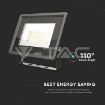 Slika V-TAC LED reflektor F-Series 50W 4300 lm 4000K IP65 crno kućište