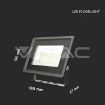 Slika V-TAC LED reflektor F-Series 50W 4300 lm 4000K IP65 crno kućište