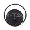 Slika V-TAC LED dekorativna svetiljka Ø450 × h 50 mm 38W 4050lm 4000K IP20 crna