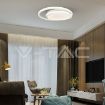 Slika V-TAC LED dekorativna svetiljka Ø450 × h 50 mm 38W 4050lm 4000K IP20 bela