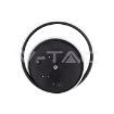 Slika V-TAC LED dekorativna svetiljka Ø300 × h 50 mm 24W 2560lm 4000K IP20 crna