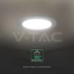Slika V-TAC LED panel 6W 630lm IP20 bela
