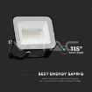 Slika V-TAC LED reflektor Samsung 20W 1620 lm 6500K IP65 crno kućište