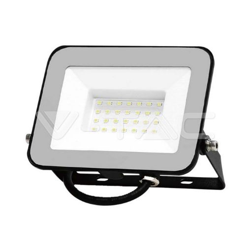Slika V-TAC LED reflektor Samsung 30W 2505 lm 6500K IP65 crno kućište