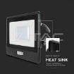 Slika V-TAC LED reflektor sa senzorom Samsung 30W 2340 lm 4000K IP65 crno kućište