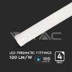 Slika V-TAC LED grill fitting svetiljka Samsung 40W 4800 lm 6500K IP20 belo kućište