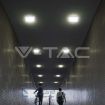 Slika V-TAC LED panel nadgradni 12W 1200lm 6500K IP20 bela