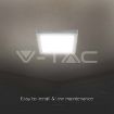 Slika V-TAC LED panel nadgradni 24W 2500lm 6500K IP20 bela