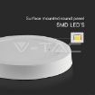 Slika V-TAC LED panel nadgradni 24W 2640lm 4000K IP20 bela