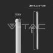 Slika V-TAC LED cev T8 G13 60 cm 9W 850lm 6500K IP20