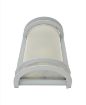 Slika Plafonska svetiljka 1xE27 100w IP54. Telo svetiljke Izliveno od Aluminijuma, plastificirana, Sive boje, dimenczje: D 265 x Š 180 x h 130 mm. Šifra 2616-1