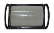 Slika Plafonska svetiljka 1xE27 100w IP54. Telo svetiljke Izliveno od Aluminijuma, plastificirana, Crne boje, dimencije: D 265 x Š 180 x h 130 mm. Šifra 2616-1C