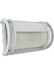 Slika Zidna svetiljka 1xE27 100w IP54. Telo svetiljke Izliveno od Aluminijuma, plastificirana, Sive boje, dimenzije: D 265 x Š 180 x h 130 mm. Šifra 2616-2