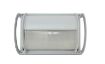 Slika Zidna svetiljka 1xE27 100w IP54. Telo svetiljke Izliveno od Aluminijuma, plastificirana, Sive boje, dimenzije: D 265 x Š 180 x h 130 mm. Šifra 2616-2