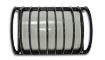Slika Plafonska - Zidna svetiljka 1xE27 100w IP54. Telo svetiljke Izliveno od Aluminijuma, plastificirana, Crne boje, dimenzije: D 265 x Š 180 x h 130 mm. Šifra 2616-3C
