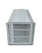Slika Zidna svetiljka 1xE27 100w IP20, Telo svetiljke Izliveno od Aluminijuma, plastificira, Bele boje, dimenzije:  D 200 x Š 105 x h 240 mm. Šifra 2513