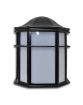 Slika Zidna svetiljka 1xE27 100w IP20, Telo svetiljke Izliveno od Aluminijuma, plastificirana, Crne boje, dimenzije:  D 190 x S 105 x h 248 mm. Šifra 2514C