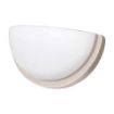 Slika Zidna svetiljka 1xE27, IP20, Matt hrom - mat staklo. Dimenzija 255 mm x 130 mm x V 92 mm. Šifra 2610