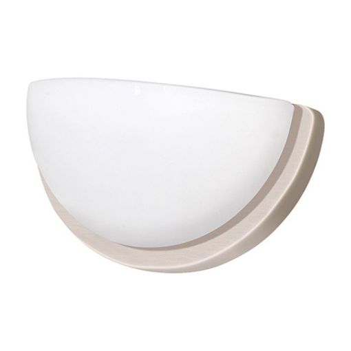 Slika Zidna svetiljka 1xE27, IP20, Matt hrom - mat staklo. Dimenzija 255 mm x 130 mm x V 92 mm. Šifra 2610